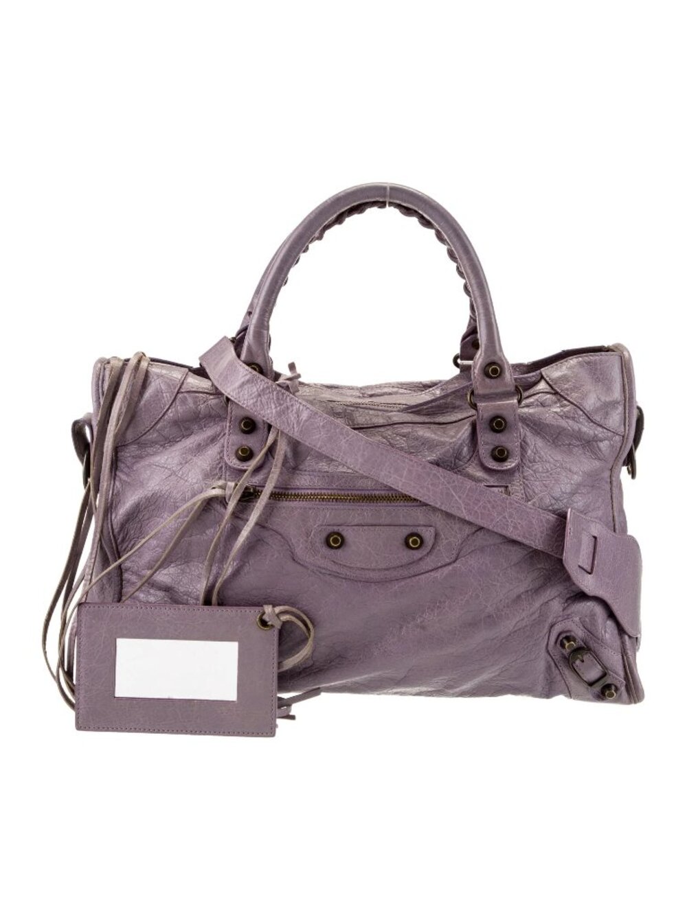 Balenciaga City Bag- Purple